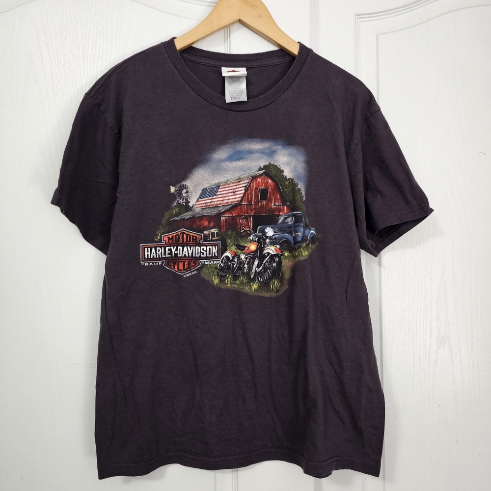 Harley-Davidson Men's T-Shirt, Man O War Lexington, KY Large 2016